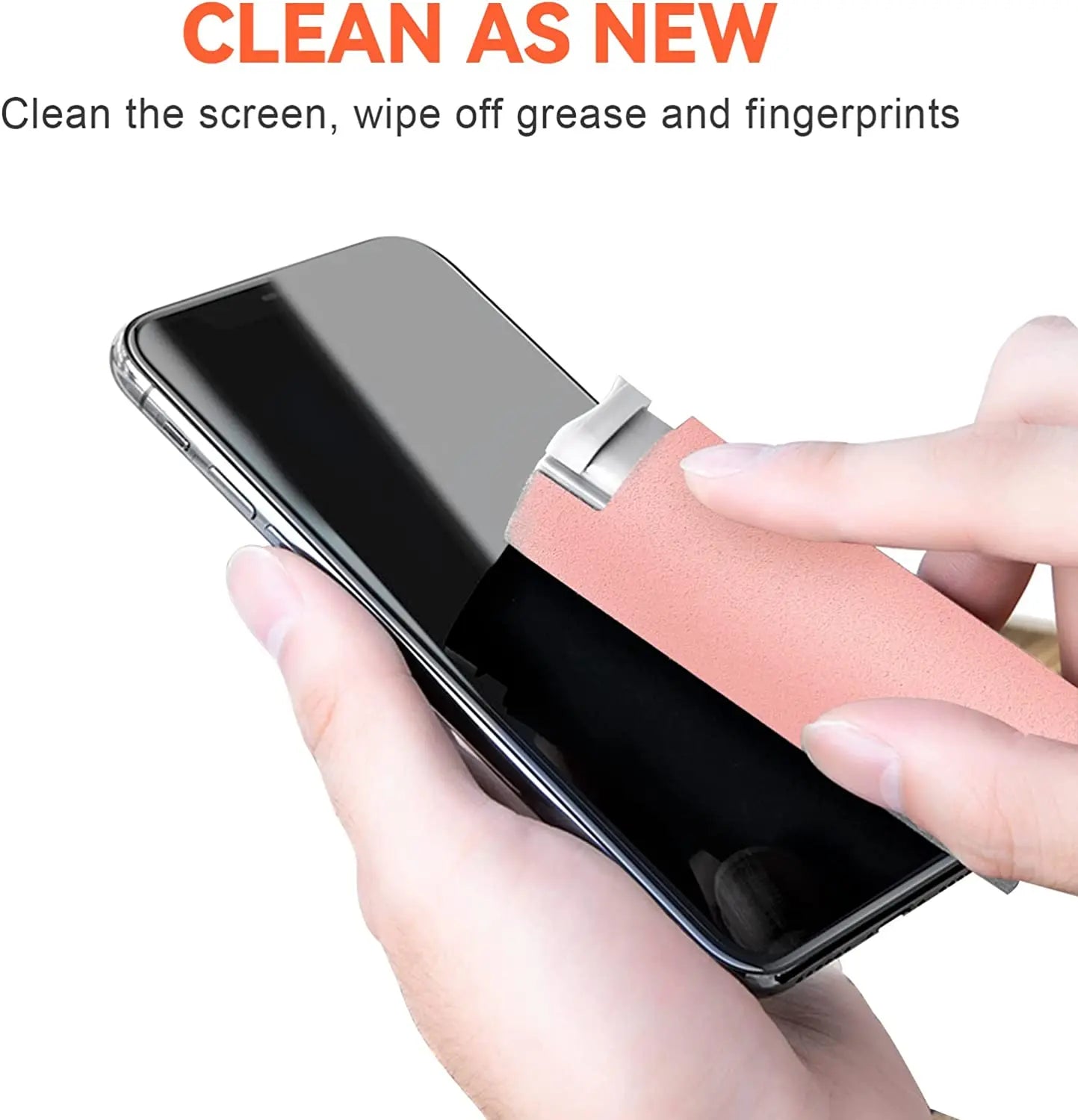 2 In 1 Mini Screen Cleaner Spray Bottle