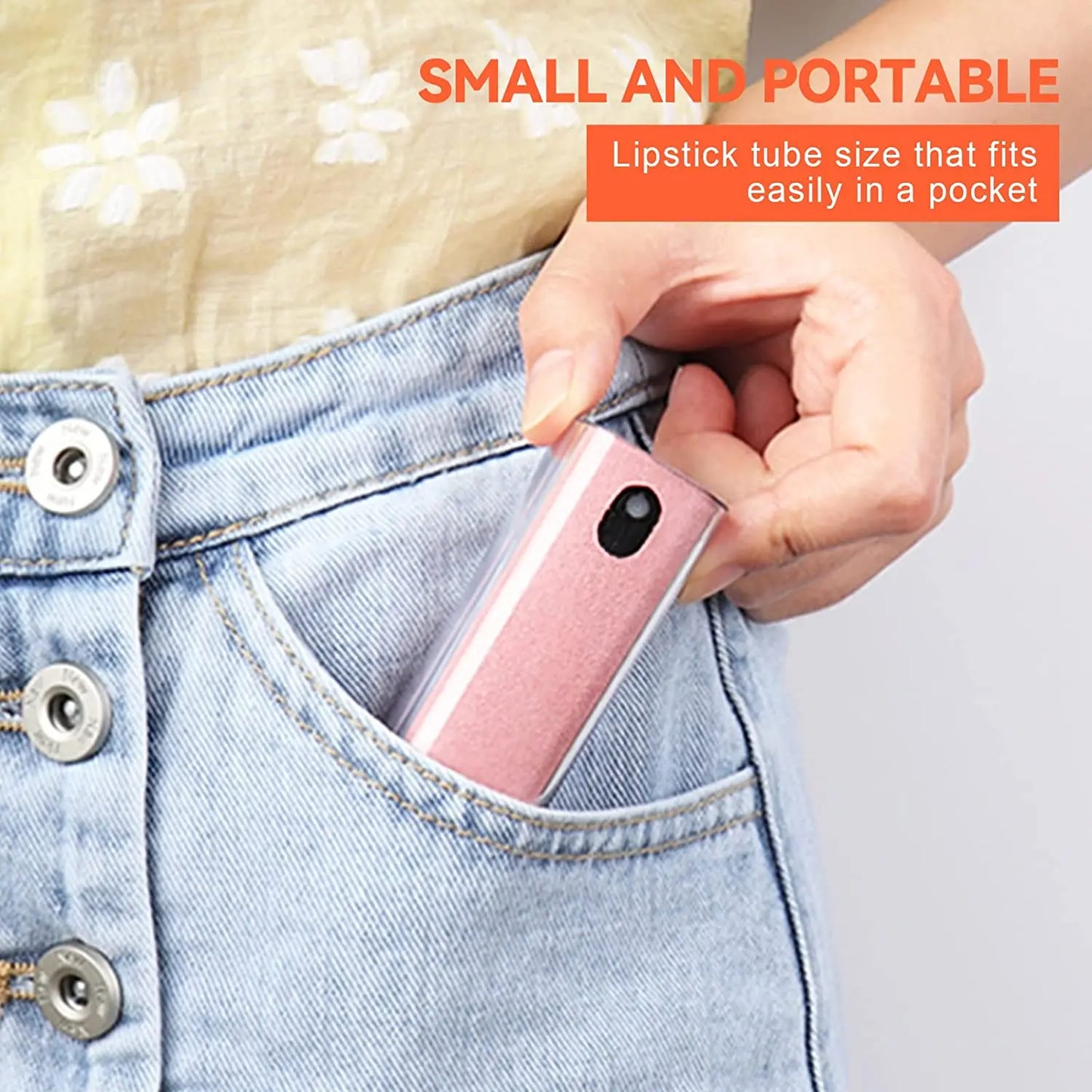 2 In 1 Mini Screen Cleaner Spray Bottle